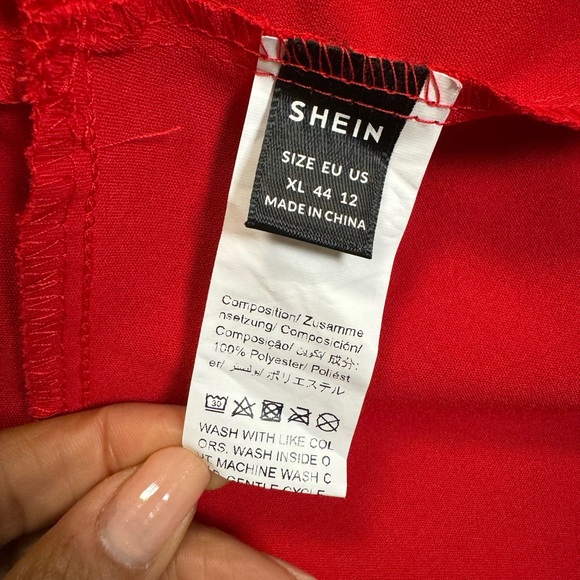 A-Line Red Dress Size XL - Picture 3 of 9